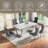 Rectangular 70.1"L X 35"W Dining Set-111570905-122919256-122920258