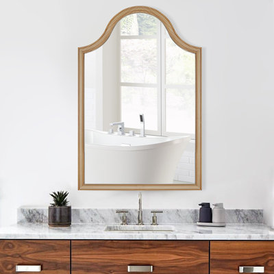 Rectangle Solid Wood Wall Mirror