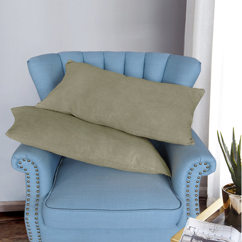 Housse de coussin rectangulaire, Sauge