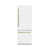 Blanc mat / bronze