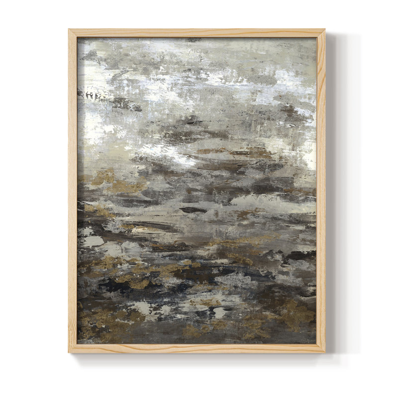 «Shining Exemple», reproduction encadrée - bois massif, Naturel, H 11 po x l 9 po