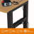 48-72" Adjustable Workbench with Power Outlet, 2000 LBS Capacity Work Table for Garage & Workshop-432203707