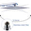 Système de douche complet à pression équilibrée (température et volume)