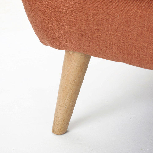 Causeuse (orange brûlé)
