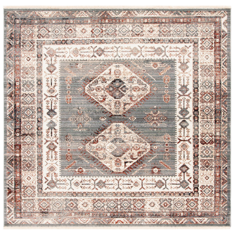 Kilkenny 300 Performance Oriental Rug, Square 6'7"