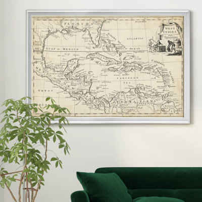 " Map Of West Indies "