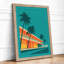Modernist Palms And Form Mid-Century - Print-698071877-698071879