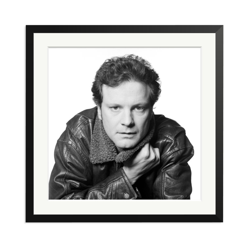 Colin Firth, '90 by Terry O'Neill, XLarge, Black