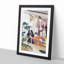 Three Women on a Balcony by Torii Kiyonaga - Picture Frame Painting Print-55611242-55611240