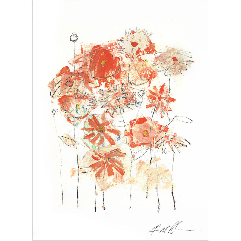 Flowers From The Garden 2 Print