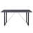 Rustic Industrial Rectangular Wood Dining Table For 4-6 Person, A Sturdy And Stylish Choice For Your Dining Area-2091216434