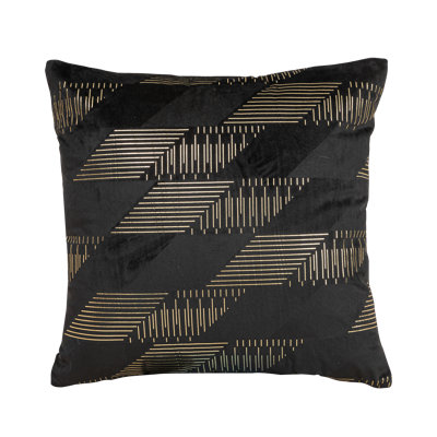 Gold Velvet Square Pillow Cover