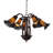 7 - Light Dimmable Geometric Chandelier