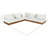 Ivry Water Resistant Fabric Upholstered Outdoor Patio Modular Sectional-1822450563