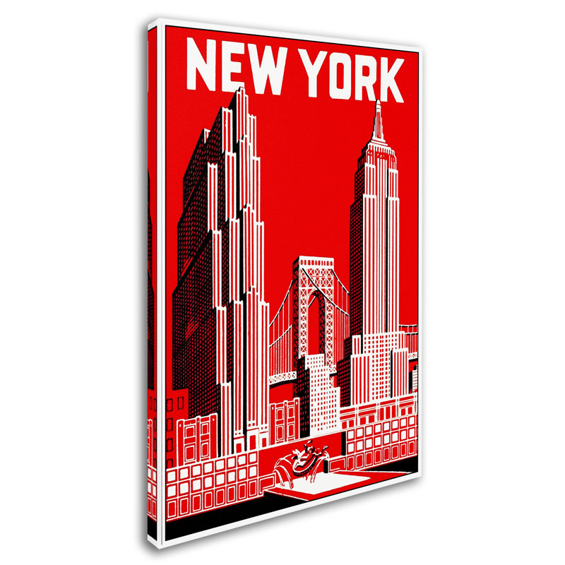 « travel 41 », publicité sur toile tendue, H 47 po x l 30 po