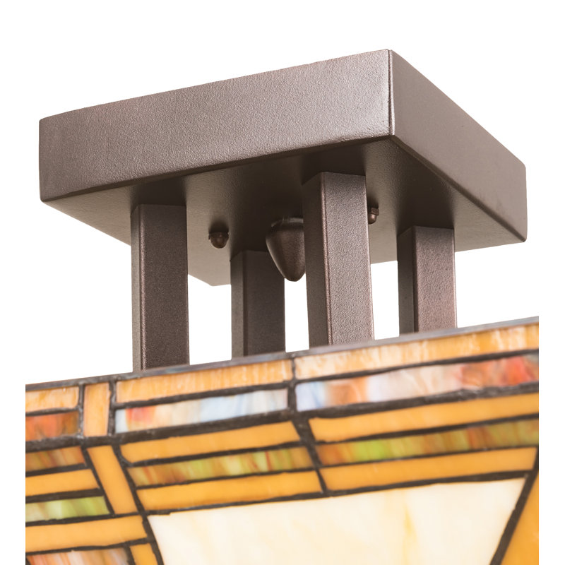 Prairie 4 - Light Semi Flush Mount