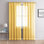 Paire de rideaux transparents Carington
