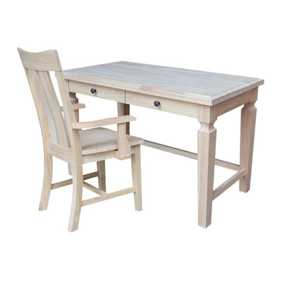 Bhuvi Solid Wood Writing Desk