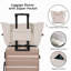 Ensemble de valises Hardshell en ABS - Valises légères et durables avec deux roues pivotantes, tailles de bagage à main et pour bagages