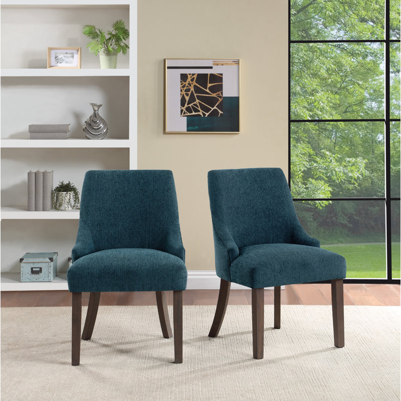 Chaise d'appoint Alzubair, Bleu