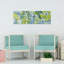 «Serene Botanical Leaves», paysage abstrait, art mural-650814080