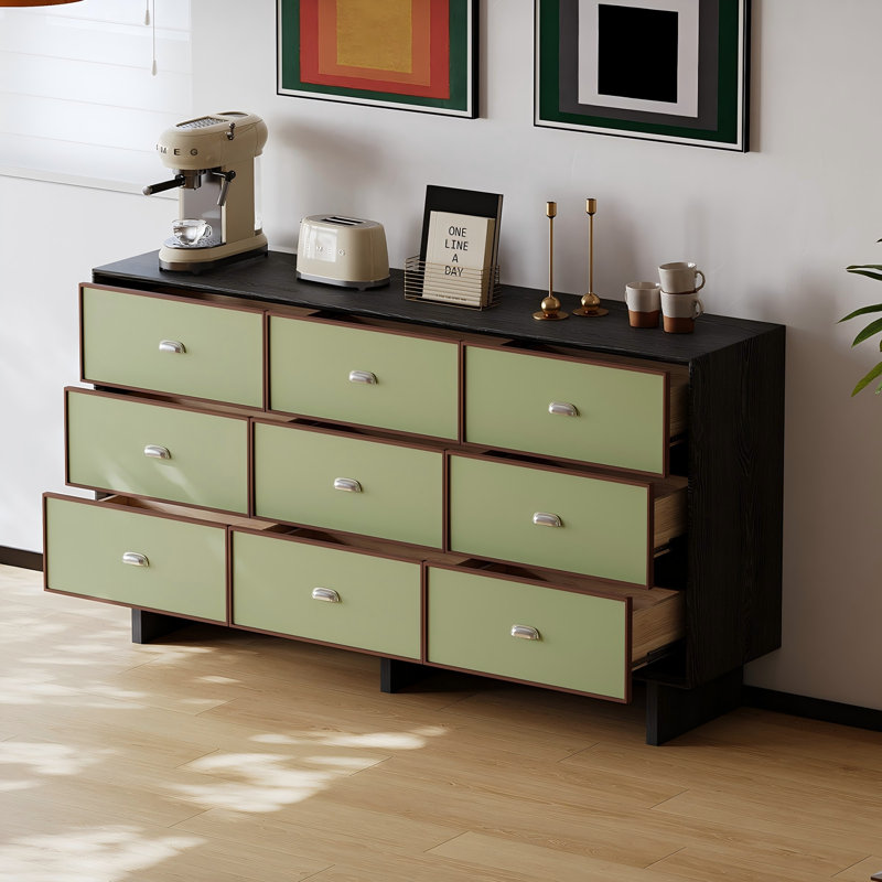 Commode 9 tiroirs 64,96 "Minimalist