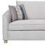 Tissu causeuse - 2 coussins en duvet