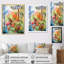 «Pine Tree Autumn Symphony II», reproduction sur toile-91381678-91381677