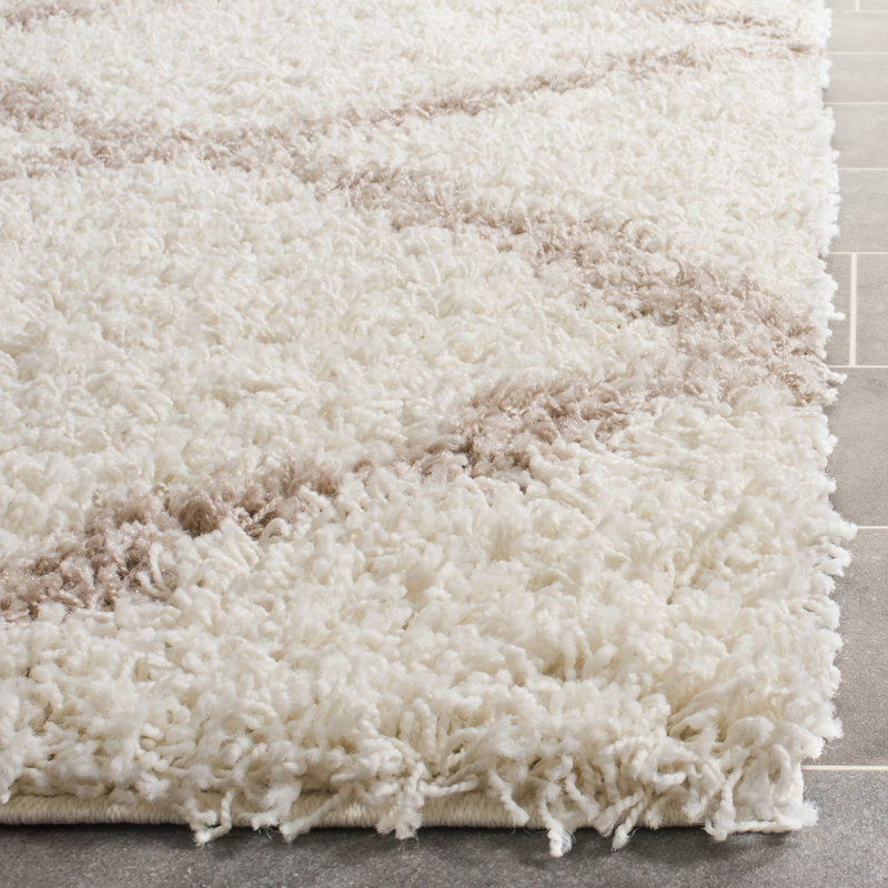 Darroch Sgd-Dallas Geometric Performance Shag Rug, Rectangle de 10 pi x 14 pi