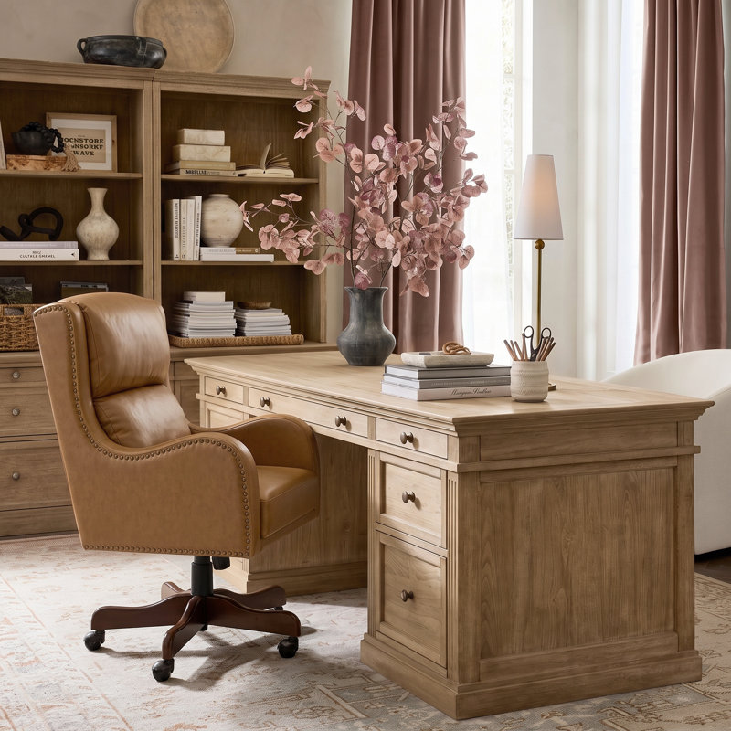 17 Stories Executive Chair, Camel
