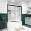 Pare-baignoire coulissant en aluminium-116884354