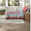 Boho Queen Bedding Sets, Cozy Polyester, Coral Design For Home