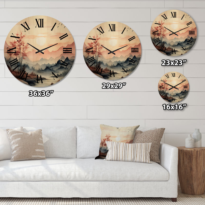 Horloge murale Lanova, Moyenne