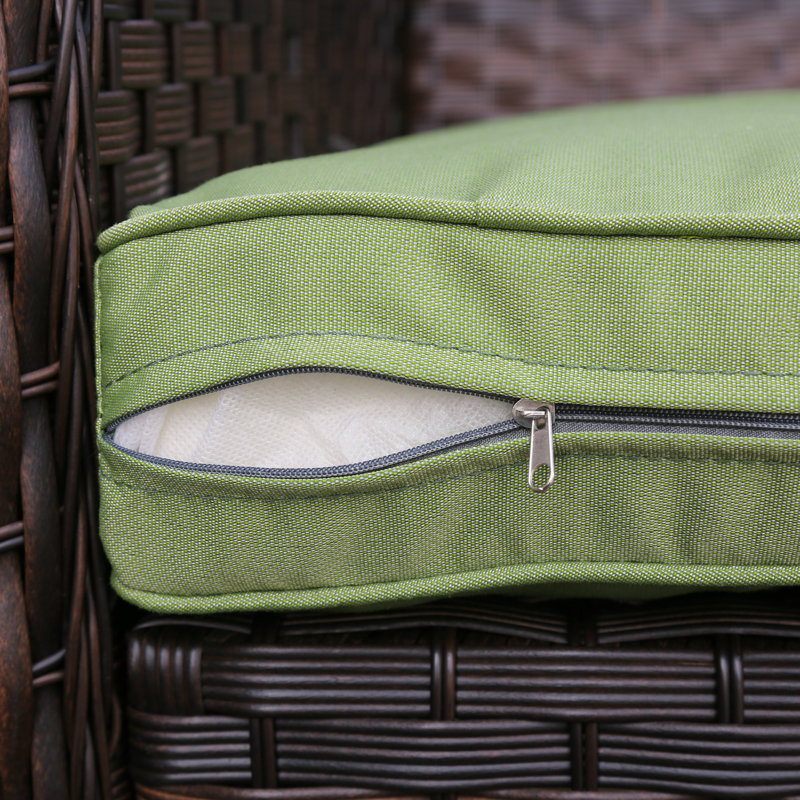 Outdoor 4'' Seat / Back Cushion, Cilantro
