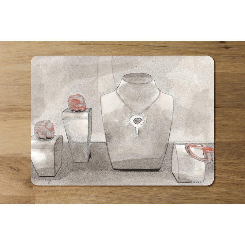 Sagar No Pattern Rectangle Placemat