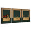 3 panneaux d'art mural encadré, 3 pièces rétro, peinture à cheval, peinture, décoration pour cadeau de Noël, café, bureau, salle à manger, salon, salle de bain, chambre à coucher, prêt à accrocher, encadré sur toile-1550676920