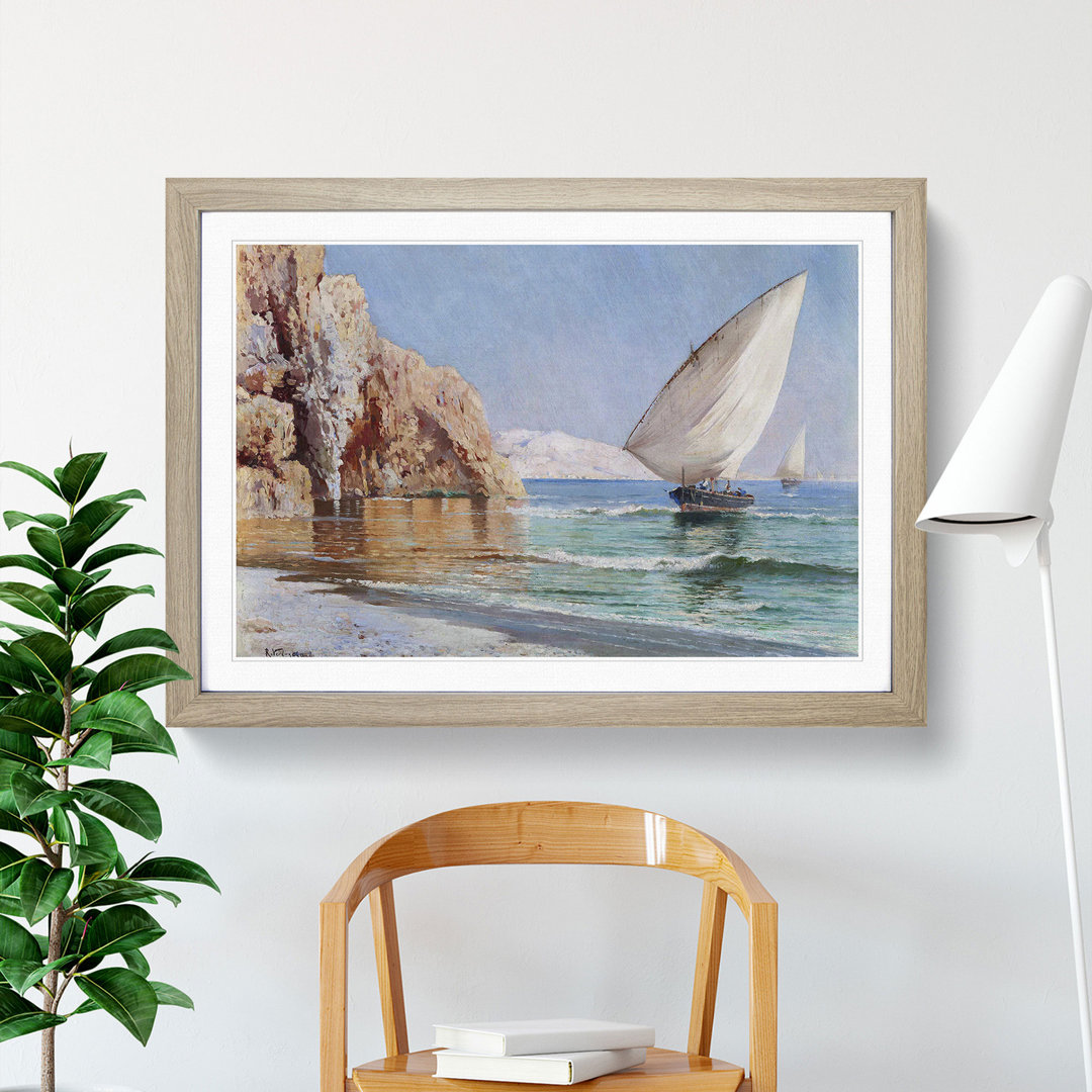 Cercedillia by Joaquin Sorolla Y Bastida - Picture Frame Painting