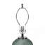 Lampe de table en verre D16x27 "
