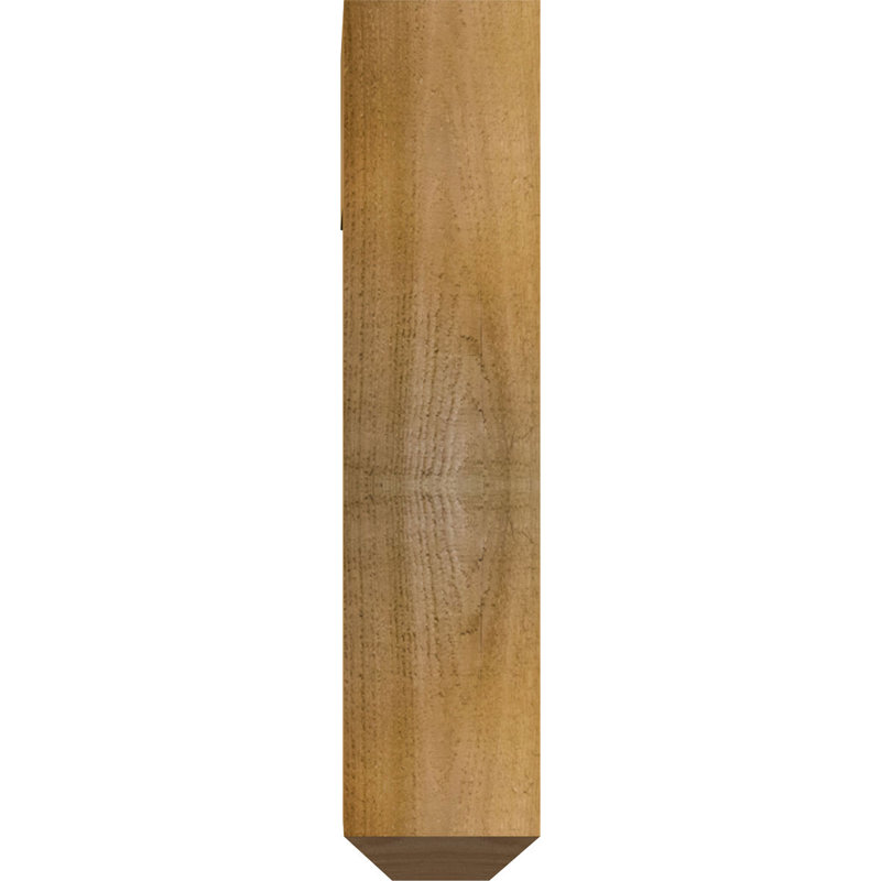 Support triple Ironcrest de 4 po Nevio, H 19 po x P 16 po, Cèdre rouge de l'Ouest l 4 po x T 2 po (sciage br