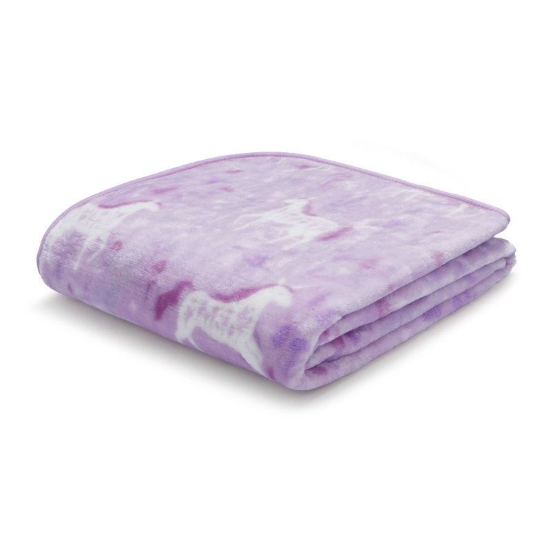 Folk Unicorn Throw