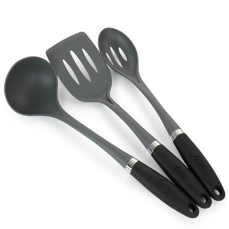 Oster Ridge Valley 8-Piece Grey Aluminum Nonstick Cookware Set