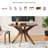 Goodall Round with Solid Wood Base Dining Table