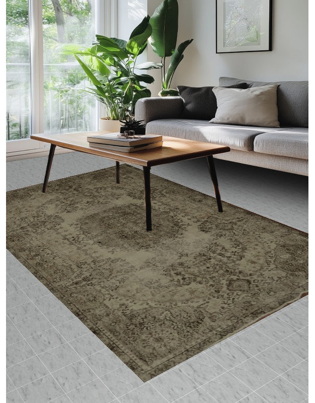 Tapis turc élégant et vieilli 6 x 10