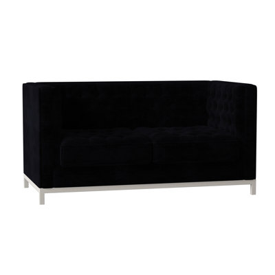 Jess Fabric 63'' Reception Loveseat