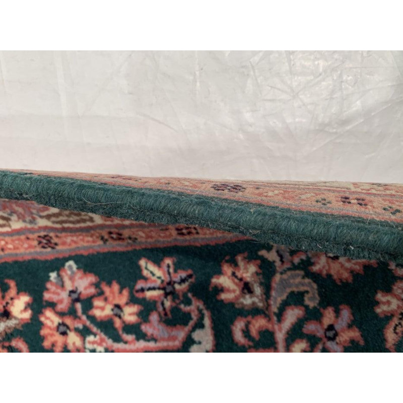 Wool Oriental Area Rug in Green