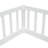 Jaquelinne Double Twin Floor Bed with Fence, Guardrails-2035560950