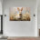 Art mural sur toile de lapin Timuba - Printemps, photos de lapin de Pâques, charmante œuvre d'art pour les amoureux de la nature, cadre en pin sur toile tendue, 20 po x 30 po