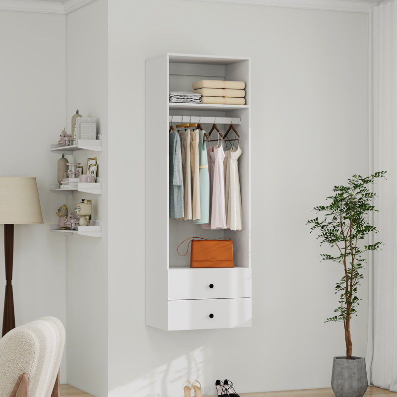 Système d'organisation 23,40 po Zepher, Blanc