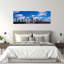 Metal Arch In Front Of Buildings Gateway Arch St. Louis Missouri USA by Miles Ertman - Wrapped Canvas Panoramic Print-1444558741