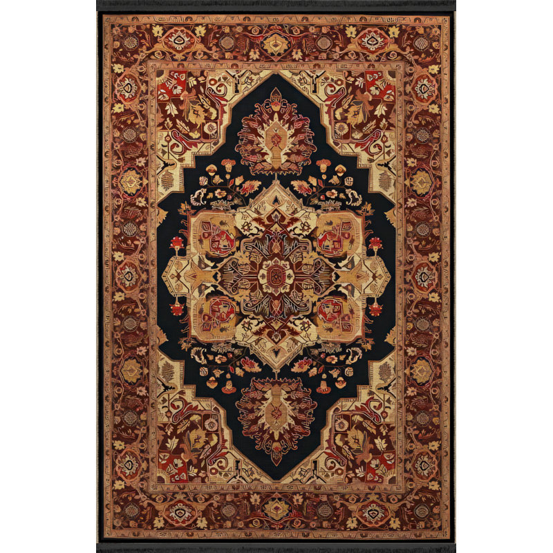 Tapis rectangulaire Wittie, Rectangle 3 pi 4 po x 5 pi